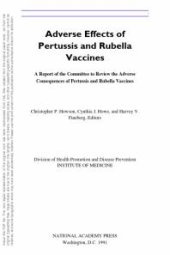 book Adverse Effects of Pertussis and Rubella Vaccines