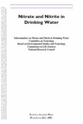 book Nitrate and Nitrite in Drinking Water