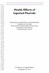 book Health Effects of Ingested Fluoride