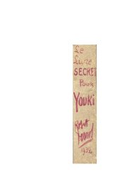 book O livro secreto para Youki