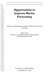 book Opportunities to Improve Marine Forecasting