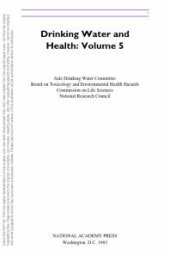 book Drinking Water and Health, : Volume 5