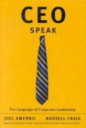 book CEO-Speak : The Language of Corporate Leadership