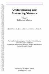 book Understanding and Preventing Violence, Volume 2 : Biobehavioral Influences