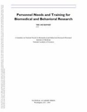 book Personnel Needs and Training for Biomedical and Behavioral Research : 1983 Report