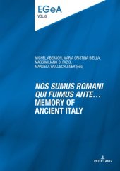 book "Nos sumus Romani qui fuimus ante…" Memory of ancient Italy