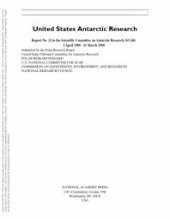 book The United States Antarctic Research Report to the Scientific Committee on Antarctic Research (SCAR) : Number 32 - 1990