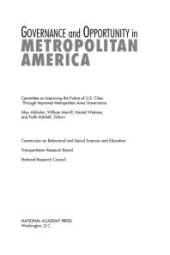 book Governance and Opportunity in Metropolitan America