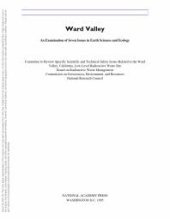 book Ward Valley : An Examination of Seven Issues in Earth Sciences and Ecology