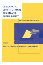 book Democratic Constitutional Design and Public Policy : Analysis and Evidence