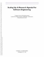 book Scaling Up : A Research Agenda for Software Engineering