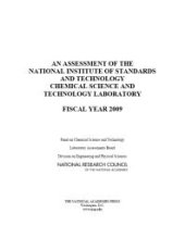 book An Assessment of the National Institute of Standards and Technology Chemical Science and Technology Laboratory : Fiscal Year 2009