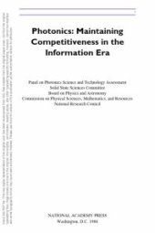 book Photonics : Maintaining Competitiveness in the Information Era