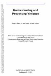 book Understanding and Preventing Violence : Volume 1