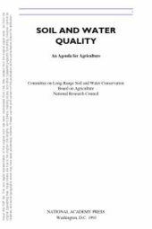 book Soil and Water Quality : An Agenda for Agriculture