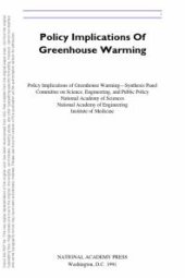 book Policy Implications of Greenhouse Warming