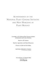 book Achievements of the National Plant Genome Initiative and New Horizons in Plant Biology