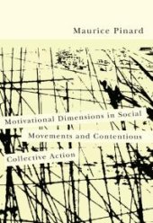 book Motivational Dimensions in Social Movements and Contentious Collective Action