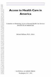 book Access to Health Care in America