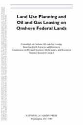 book Land Use Planning and Oil and Gas Leasing on Onshore Federal Lands