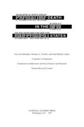 book Premature Death in the New Independent States