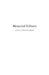 book Memorial Tributes : Volume 12