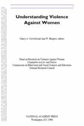 book Understanding Violence Against Women