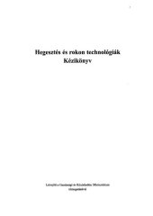 book Hegesztés és rokon technológiák