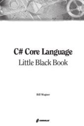 book C# Core Language Little Black Book