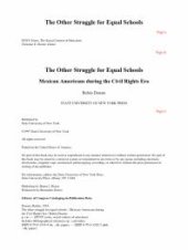 book The Other Struggle for Equal Schools : Mexican Americans During the Civil Rights Era