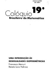 book Uma Introdução às desigualdades Isoperimétricas