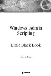 book Windows Admin Scripting