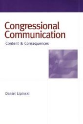 book Congressional Communication : Content and Consequences