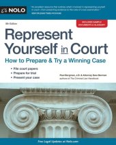 book Represent Yourself in Court