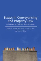 book Essays in Conveyancing and Property Law in Honour of Professor Robert Rennie