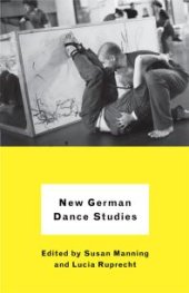 book New German Dance Studies