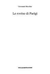 book Le rovine di Parigi