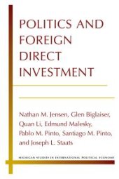 book Politics and Foreign Direct Investment