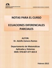 book Notas para el Curso Ecuaciones Diferenciales Parciales