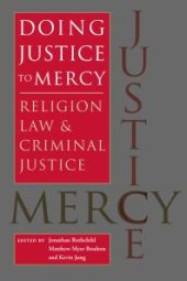 book Doing Justice to Mercy : Religion, Law, and Criminal Justice