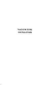 book vacuum tubes oscillators