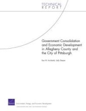 book Government Consolidation and Economic Development in Allegheny County and the City of Pittsburgh