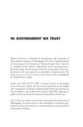 book In Government We Trust : Market-Failure and the Delusions of Privatisation