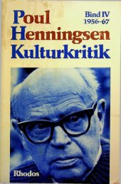 book Kulturkritik: Bd. 1-4 (1956-67)