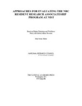 book Approaches for Evaluating the NRC Resident Research Associateship Program at NIST