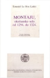 book Montaju, oksitansko selo od 1294. do 1324.