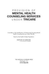 book Provision of Mental Health Counseling Services under TRICARE