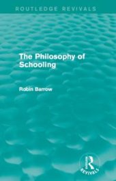 book The Philosophy of Schooling