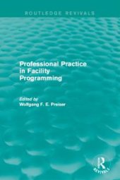 book Professional Practice in Facility Programming