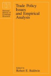 book Trade Policy Issues and Empirical Analysis